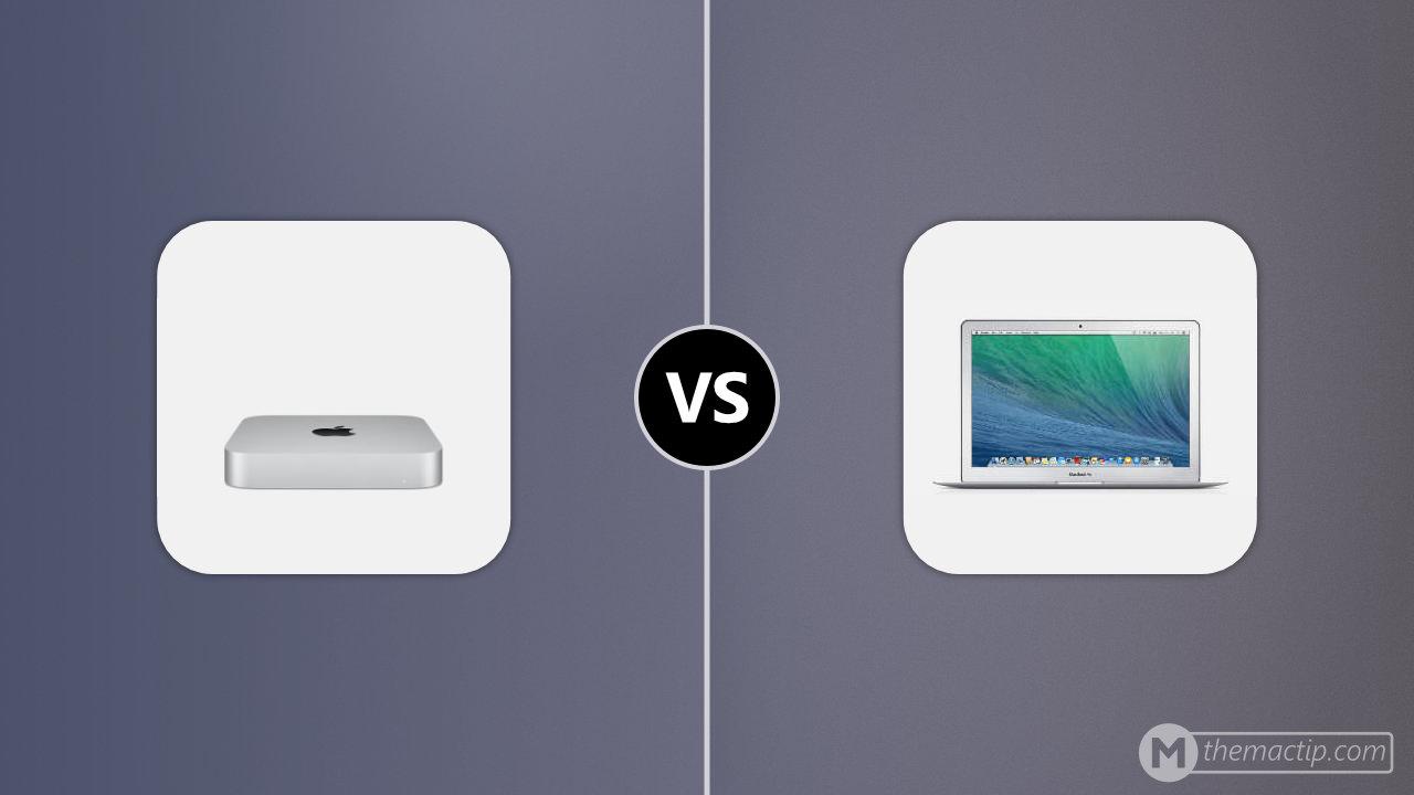 M1 Mac mini vs. MacBook Air 13” 2013