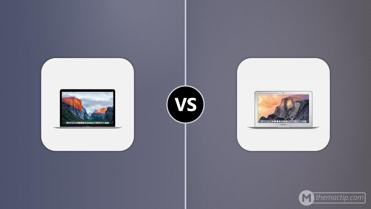 MacBook 12” 2015 vs. MacBook Air 11” 2014