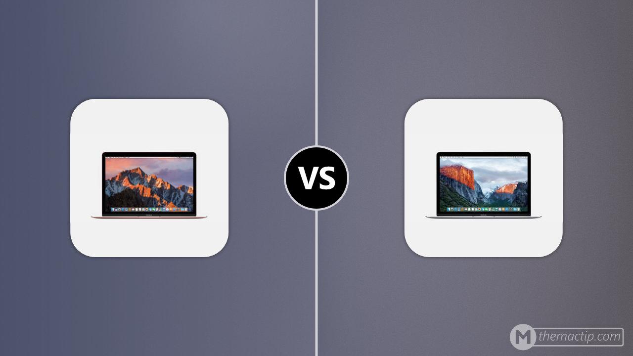 MacBook 12” 2016 vs. MacBook 12” 2015