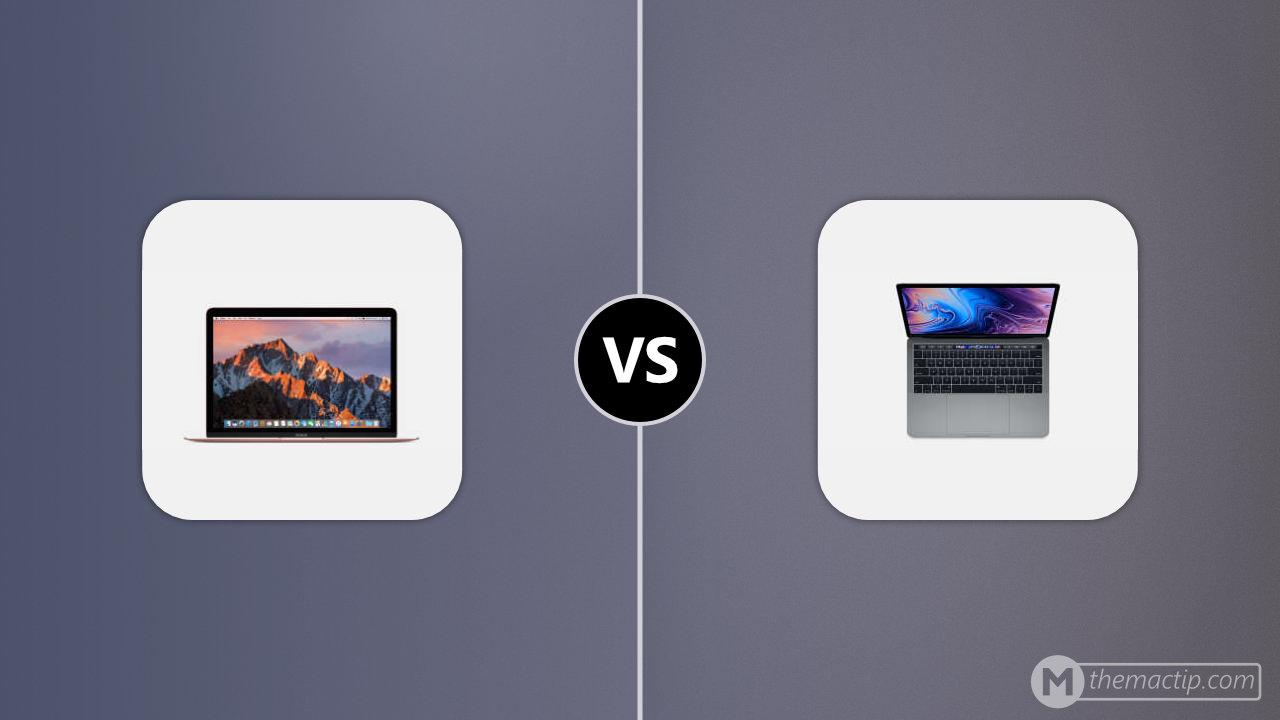 MacBook 12” 2016 vs. 2018 MacBook Pro 13 (4TB3)