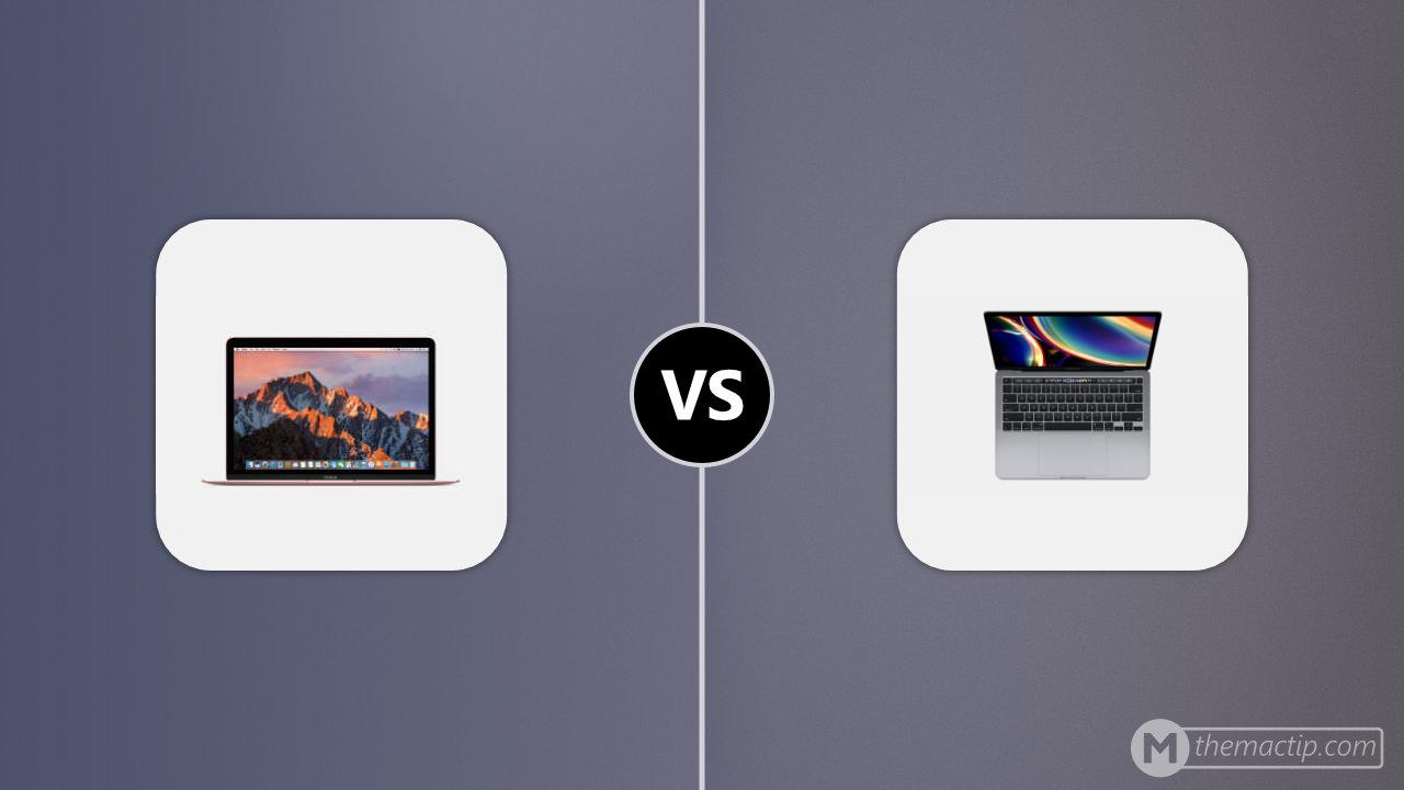 MacBook 12” 2016 vs. 2020 MacBook Pro 13 (4TB3)