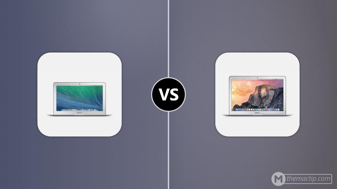 MacBook Air 11” 2013 vs. MacBook Air 13” 2014