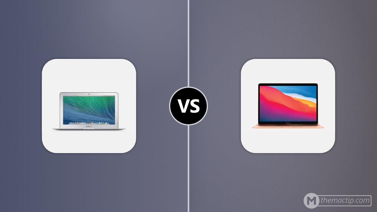 MacBook Air 11” 2013 vs. MacBook Air (M1, 2020)