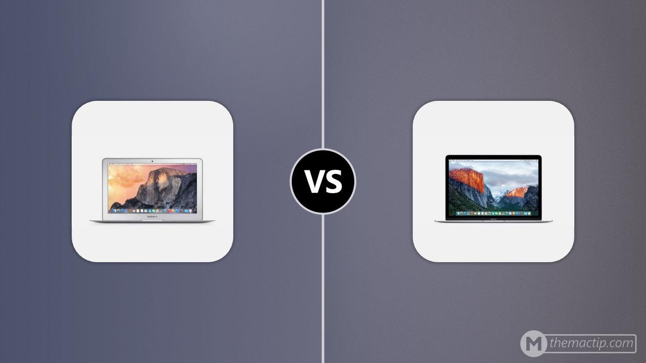 MacBook Air 11” 2014 vs. MacBook 12” 2015