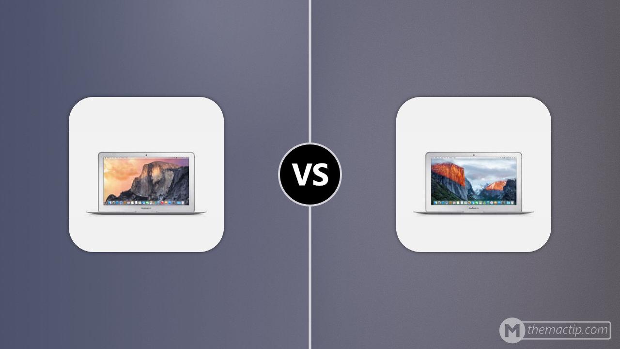 MacBook Air 11” 2014 vs. MacBook Air 11” 2015