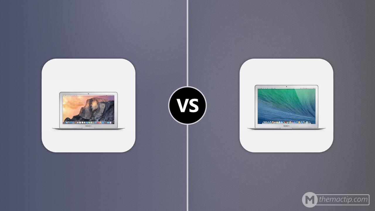 MacBook Air 11” 2014 vs. MacBook Air 13” 2013