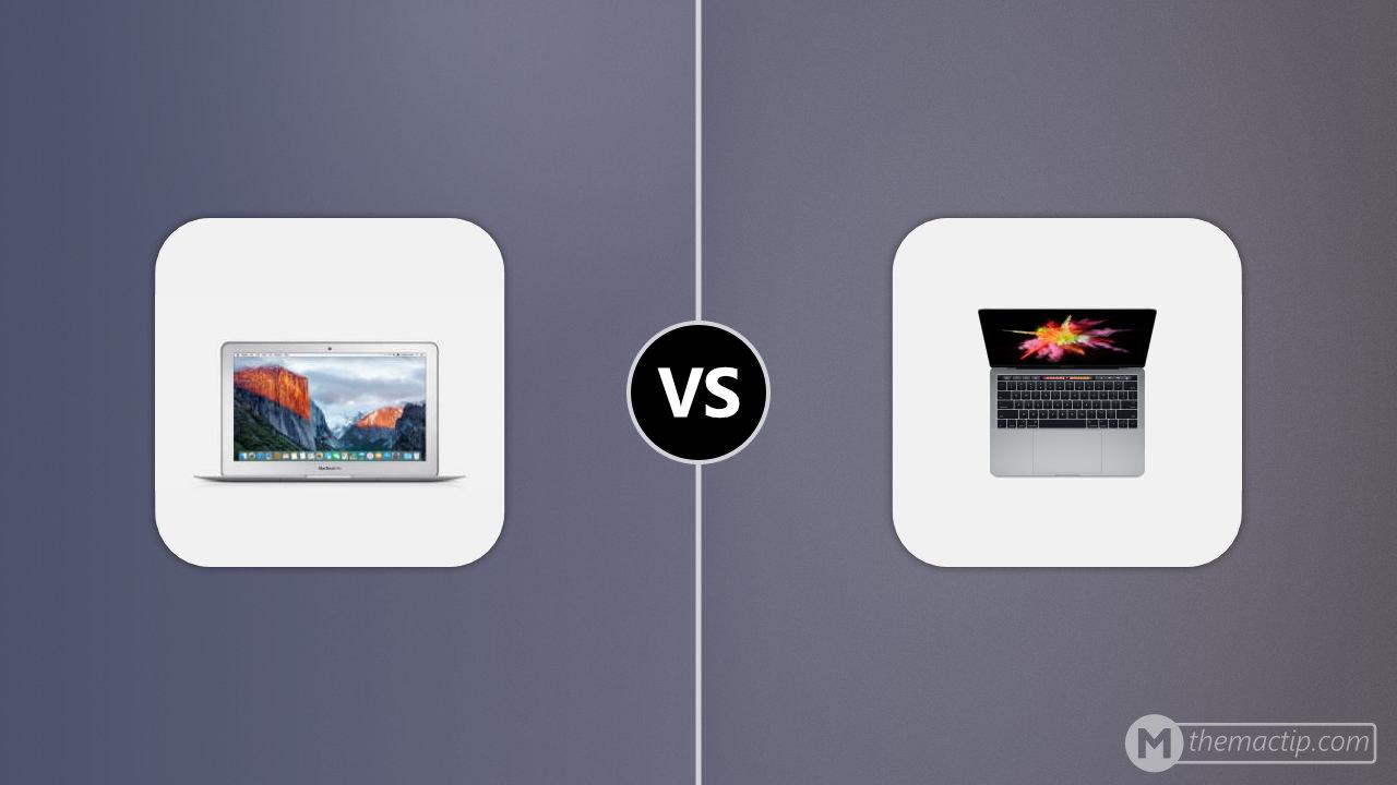 MacBook Air 11” 2015 vs. 2016 MacBook Pro 13 (4TB3)