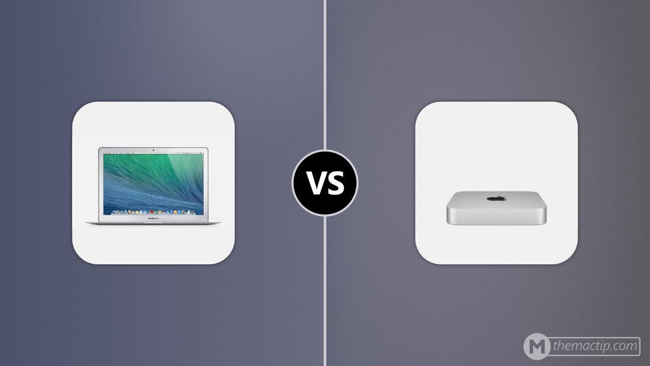 MacBook Air 13” 2013 vs. M1 Mac mini
