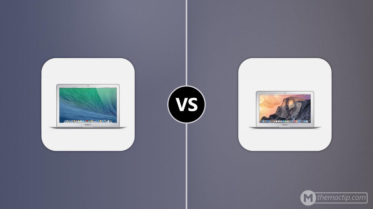 MacBook Air 13” 2013 vs. MacBook Air 11” 2014