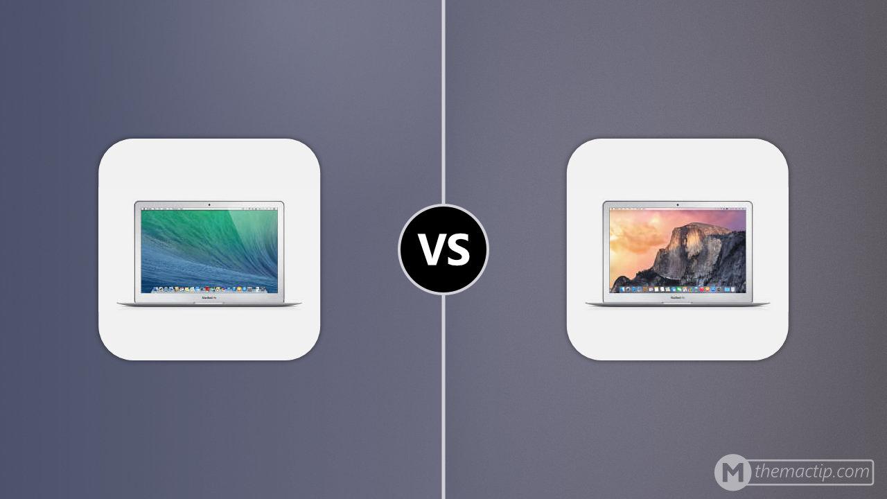 MacBook Air 13” 2013 vs. MacBook Air 13” 2014
