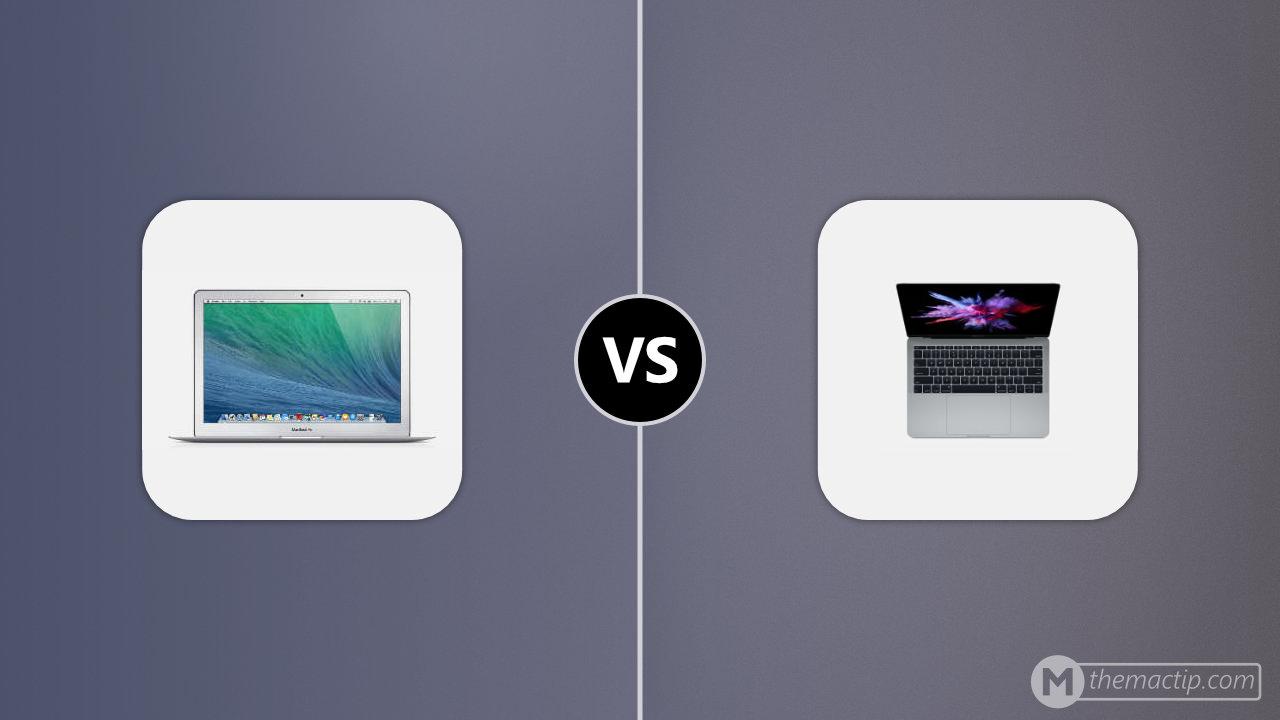 MacBook Air 13” 2013 vs. 2016 MacBook Pro 13 (2TB3)