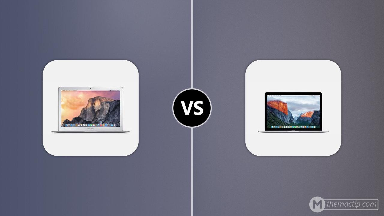 MacBook Air 13” 2014 vs. MacBook 12” 2015