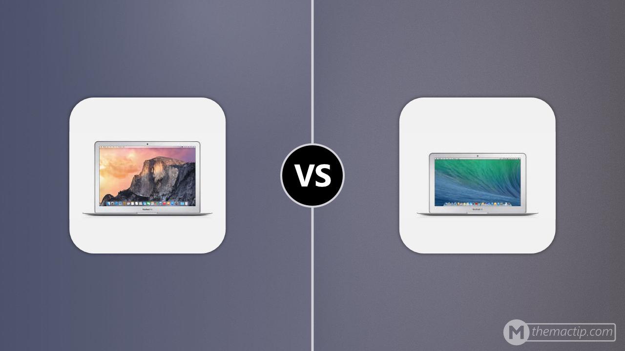 MacBook Air 13” 2014 vs. MacBook Air 11” 2013