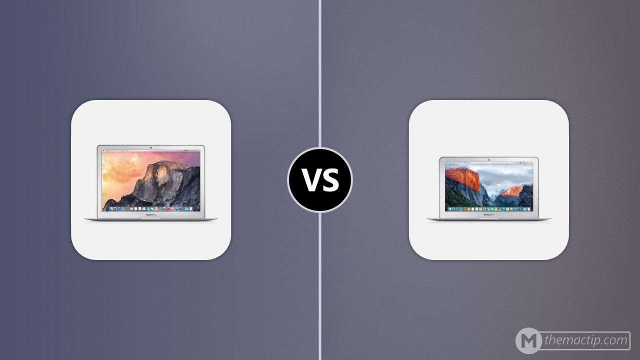 MacBook Air 13” 2014 vs. MacBook Air 11” 2015