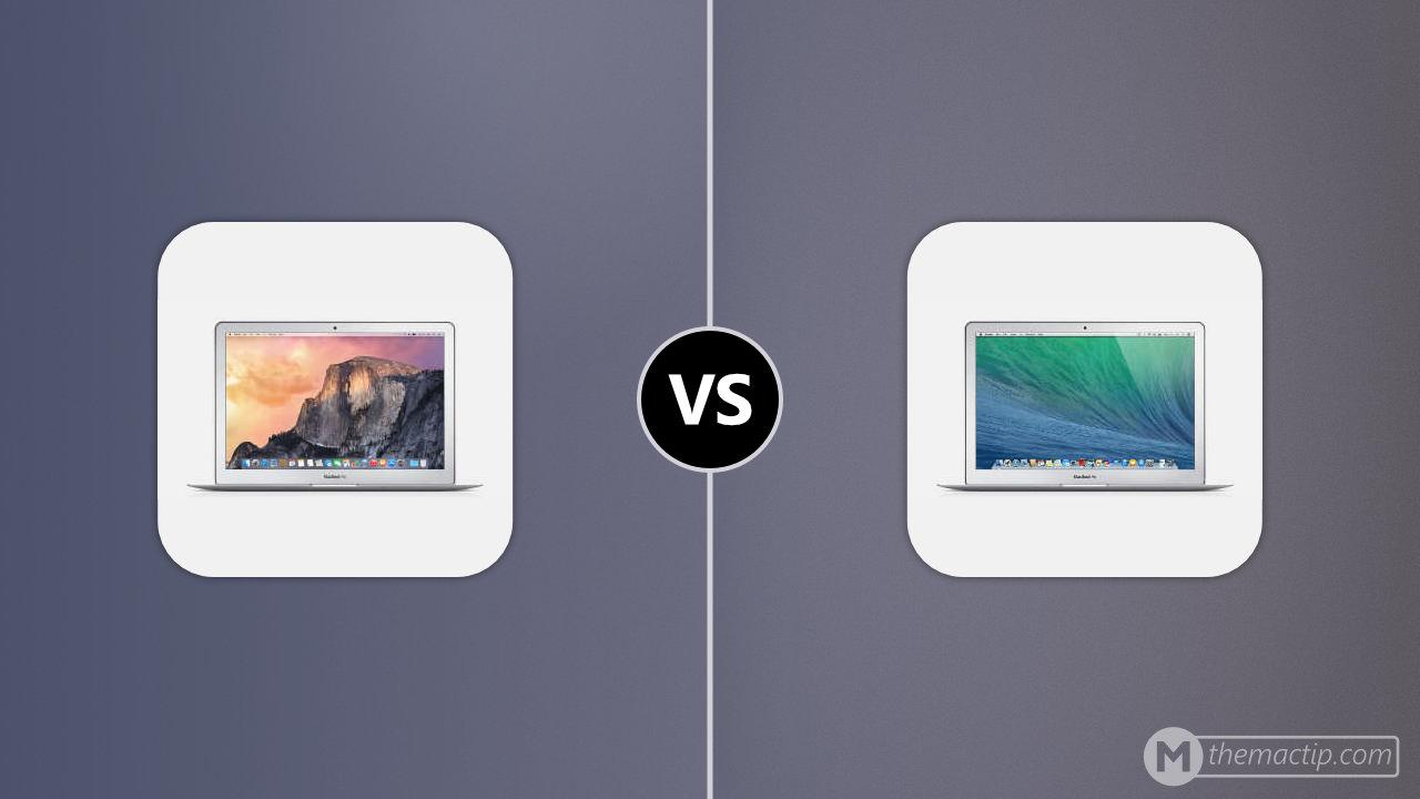 MacBook Air 13” 2014 vs. MacBook Air 13” 2013