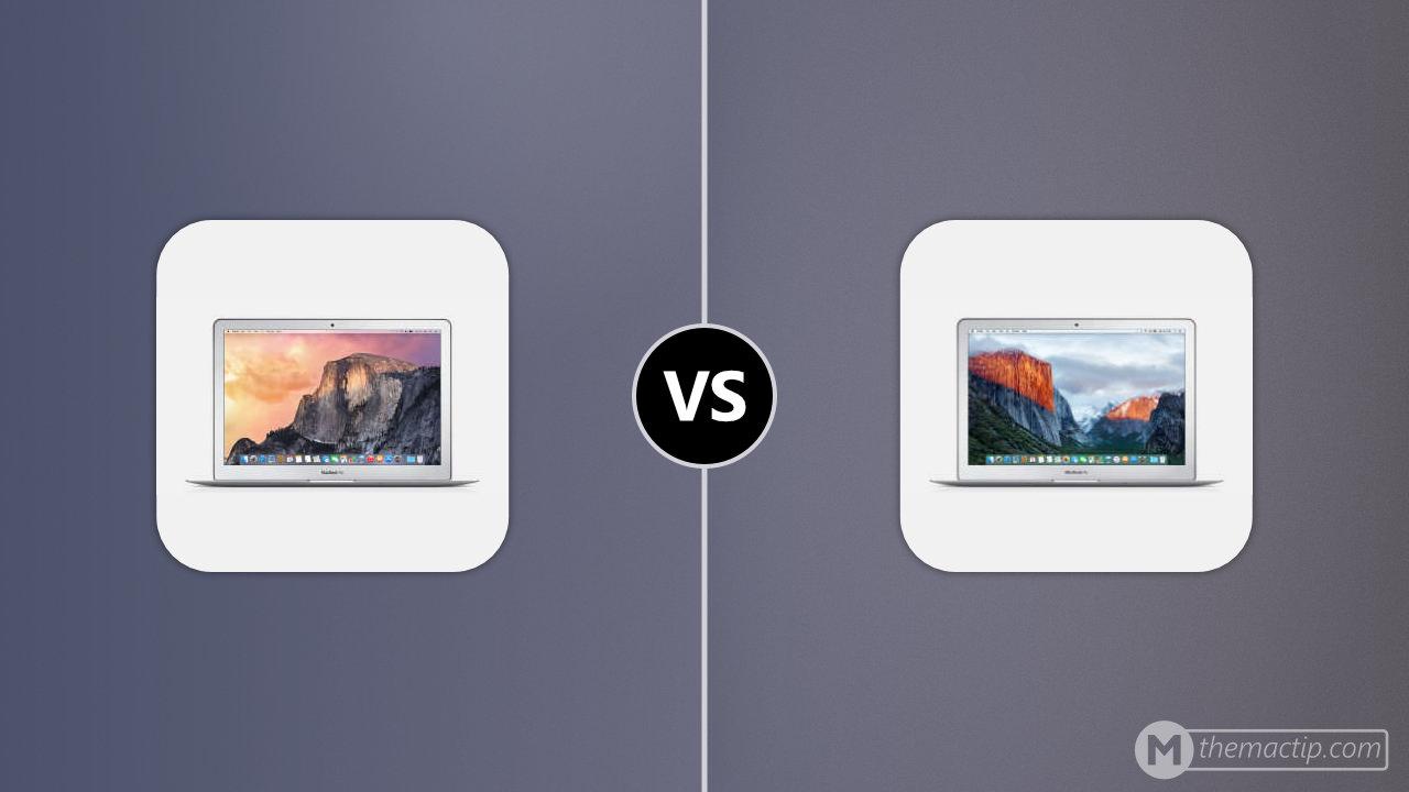 MacBook Air 13” 2014 vs. MacBook Air 13” 2015