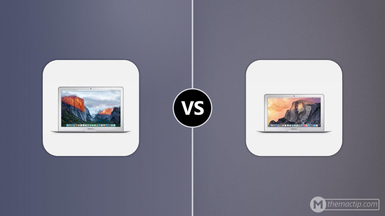 MacBook Air 13” 2015 vs. MacBook Air 11” 2014