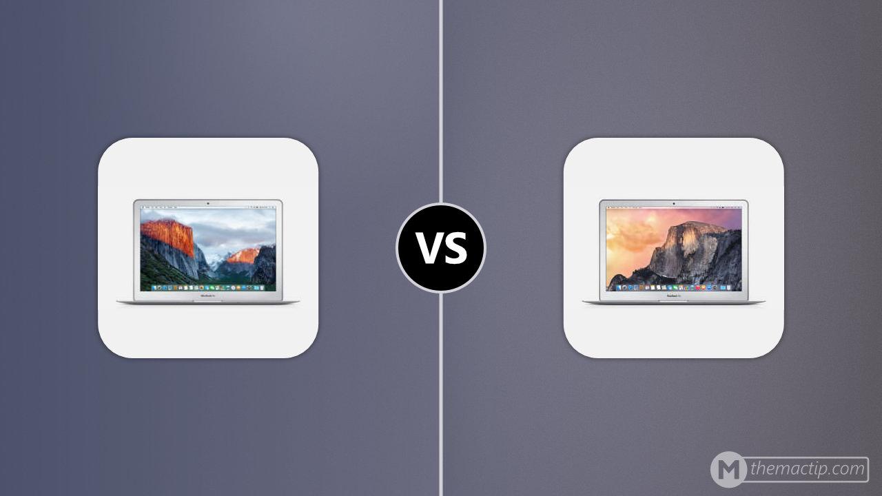MacBook Air 13” 2015 vs. MacBook Air 13” 2014