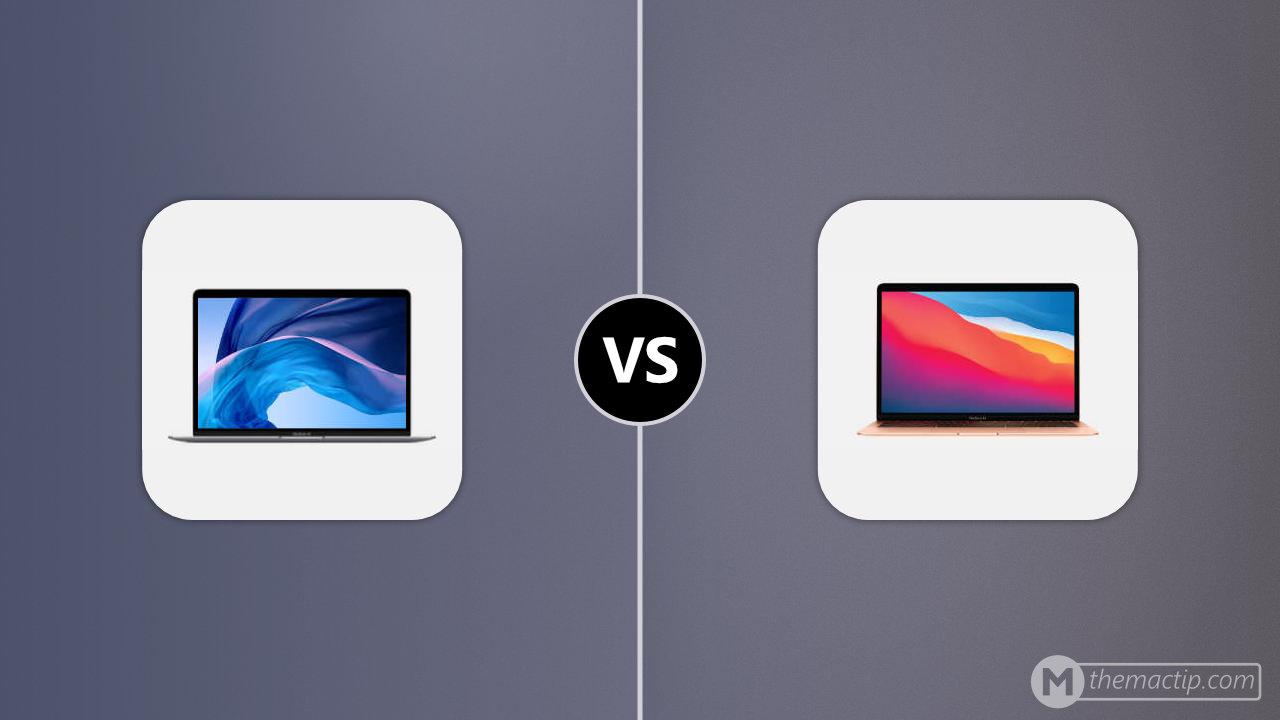 MacBook Air 13” 2019 vs. MacBook Air (M1, 2020)