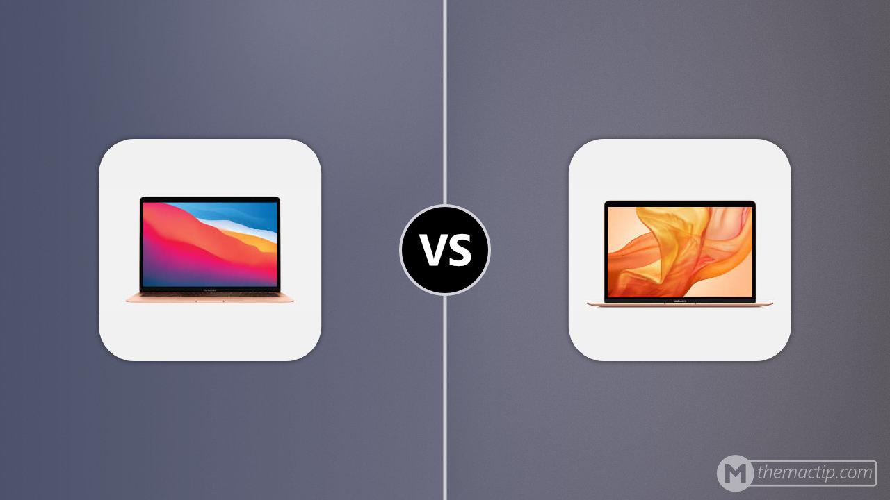 M1 MacBook Air vs. MacBook Air 13” 2018