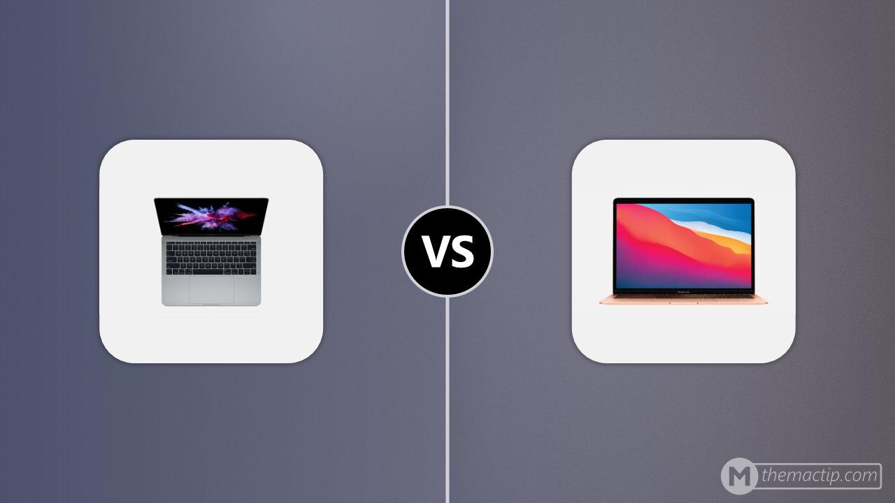 MacBook Pro 13” (2016, 2 Thunderbolt 3) vs. MacBook Air (M1, 2020)