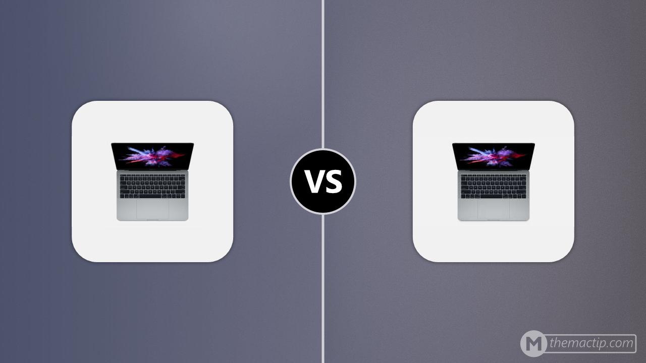 2016 MacBook Pro 13 (2TB3) vs. 2017 MacBook Pro 13 (2TB3)
