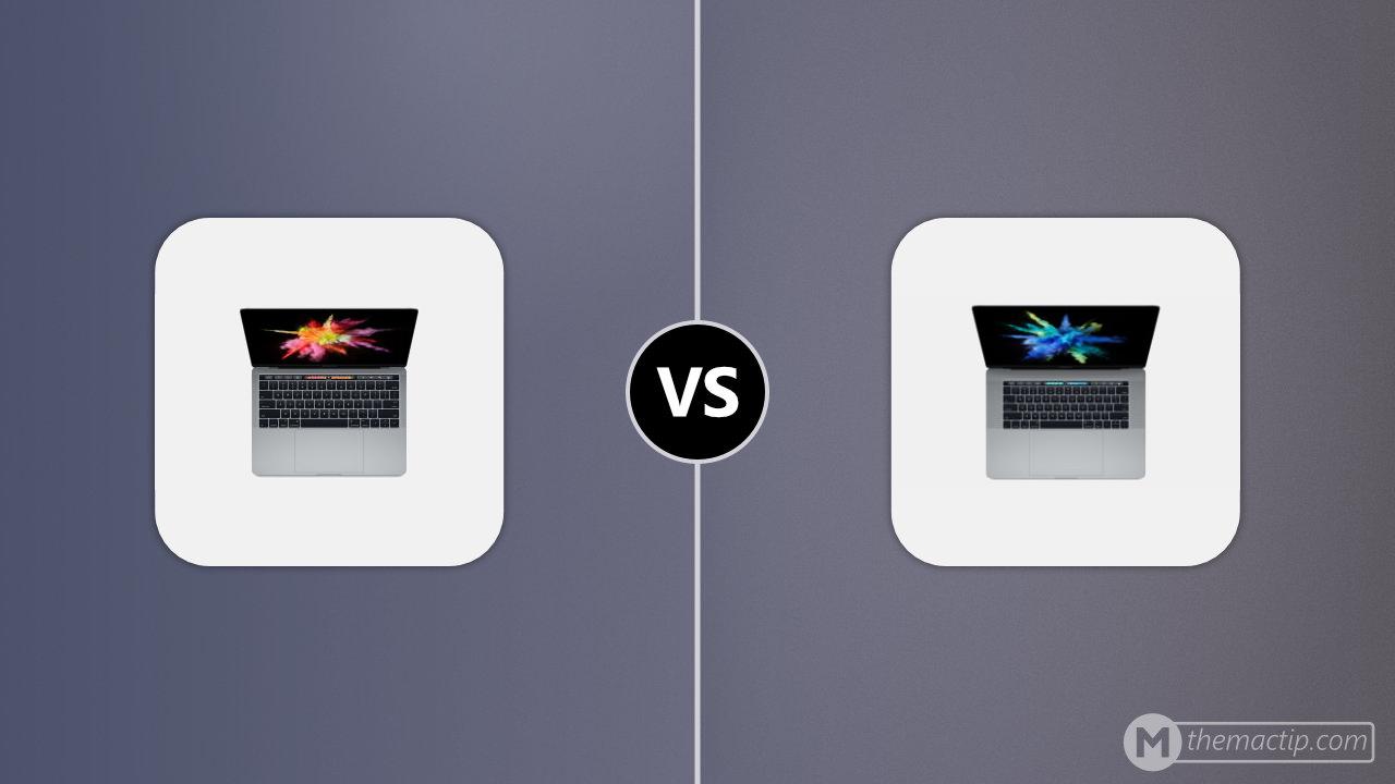 2016 MacBook Pro 13 (4TB3) vs. MacBook Pro 15” (2016)