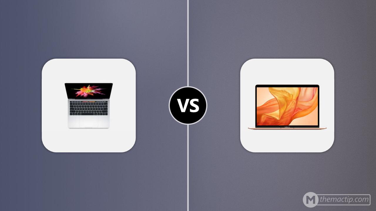 2017 MacBook Pro 13 (4TB3) vs. MacBook Air 13” 2018