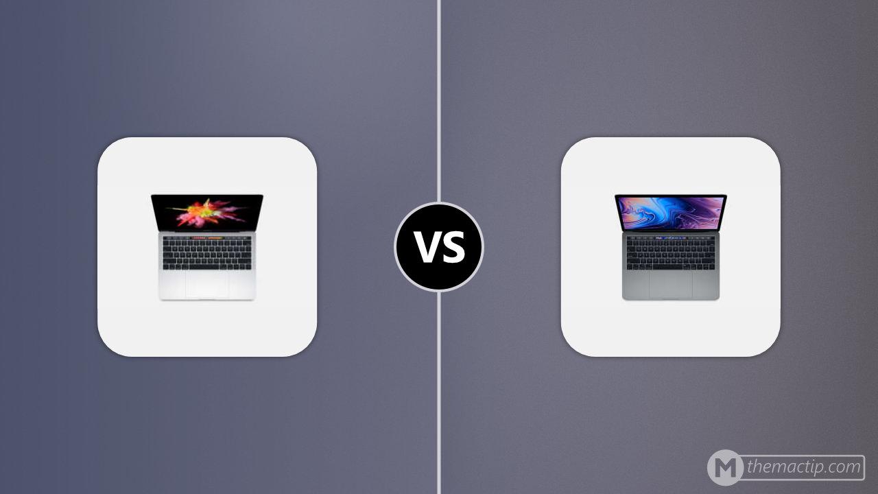 2017 MacBook Pro 13 (4TB3) vs. 2018 MacBook Pro 13 (4TB3)