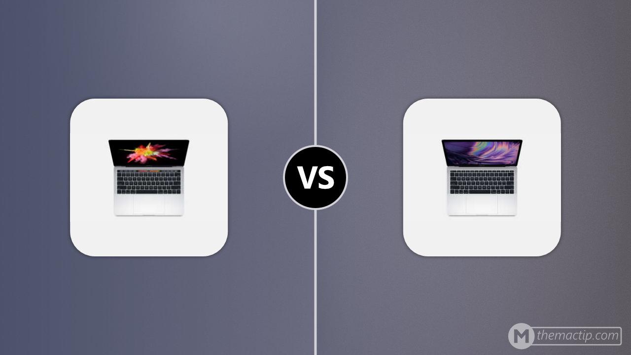 2017 MacBook Pro 13 (4TB3) vs. 2019 MacBook Pro 13 (2TB3)