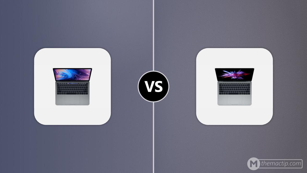 2018 MacBook Pro 13 (4TB3) vs. 2017 MacBook Pro 13 (2TB3)