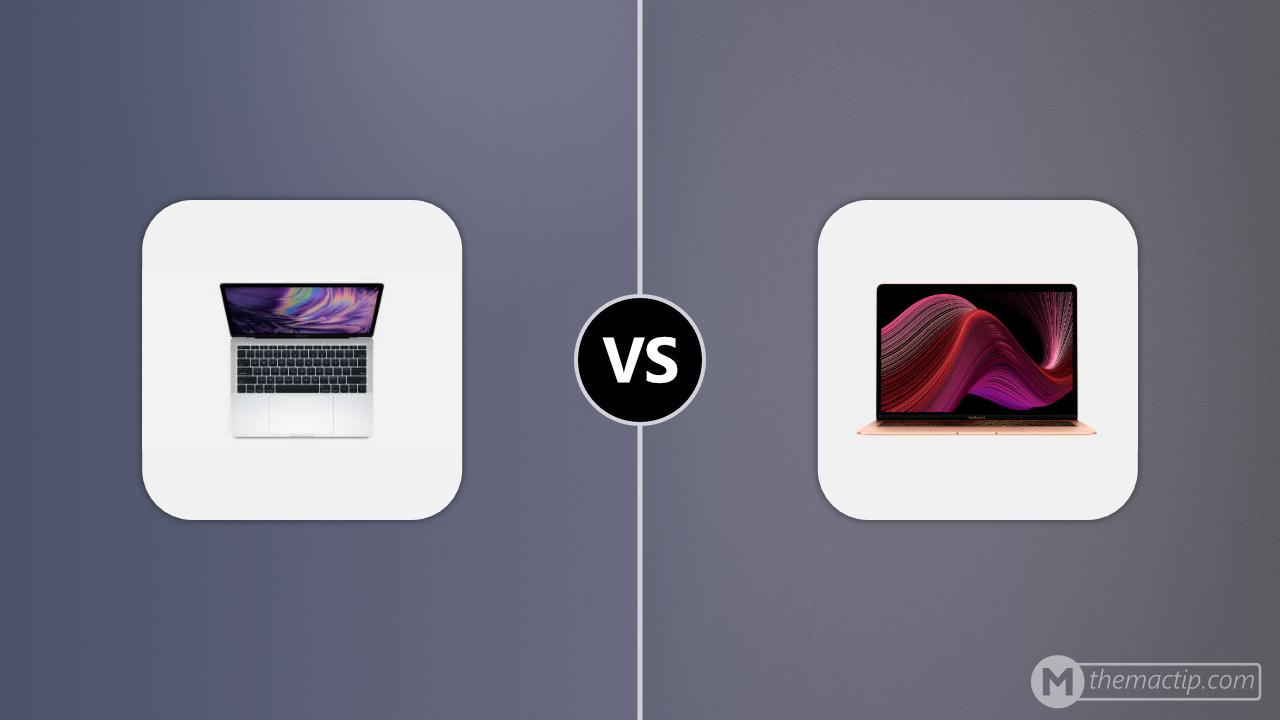 2019 MacBook Pro 13 (2TB3) vs. Intel MacBook Air
