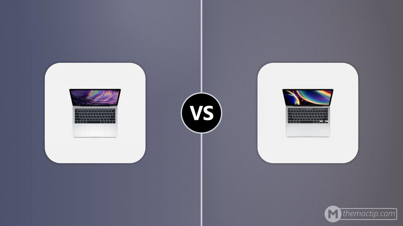 2019 MacBook Pro 13 (2TB3) vs. 2020 MacBook Pro 13 (2TB3)