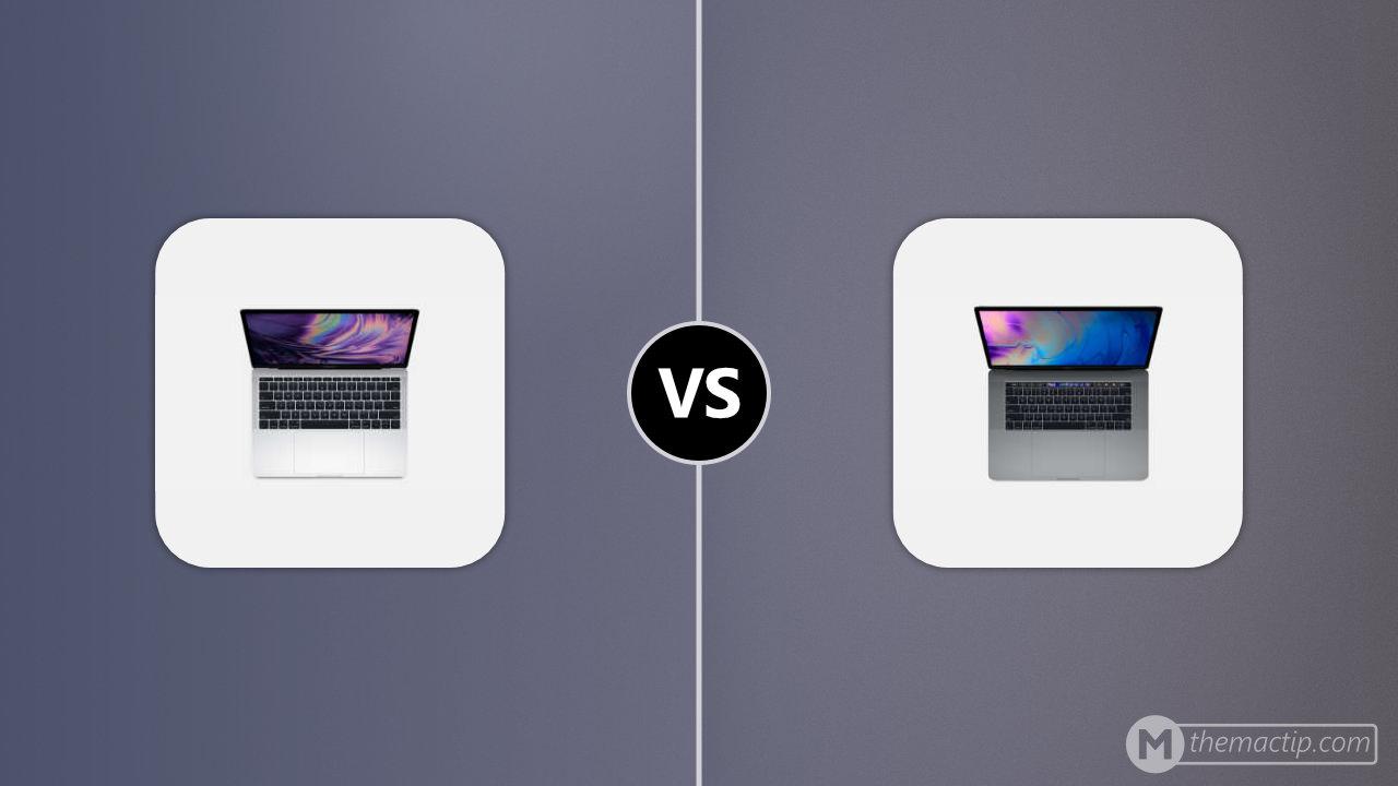 2019 MacBook Pro 13 (2TB3) vs. MacBook Pro 15” (2019)