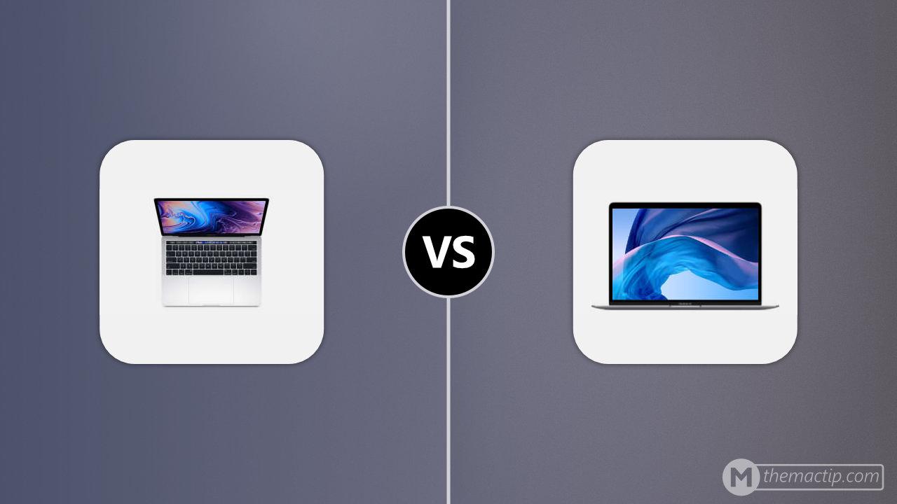 2019 MacBook Pro 13 (4TB3) vs. MacBook Air 13” 2019