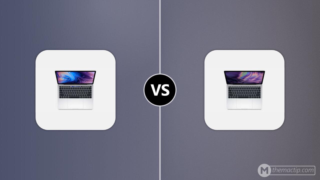 2019 MacBook Pro 13 (4TB3) vs. 2019 MacBook Pro 13 (2TB3)