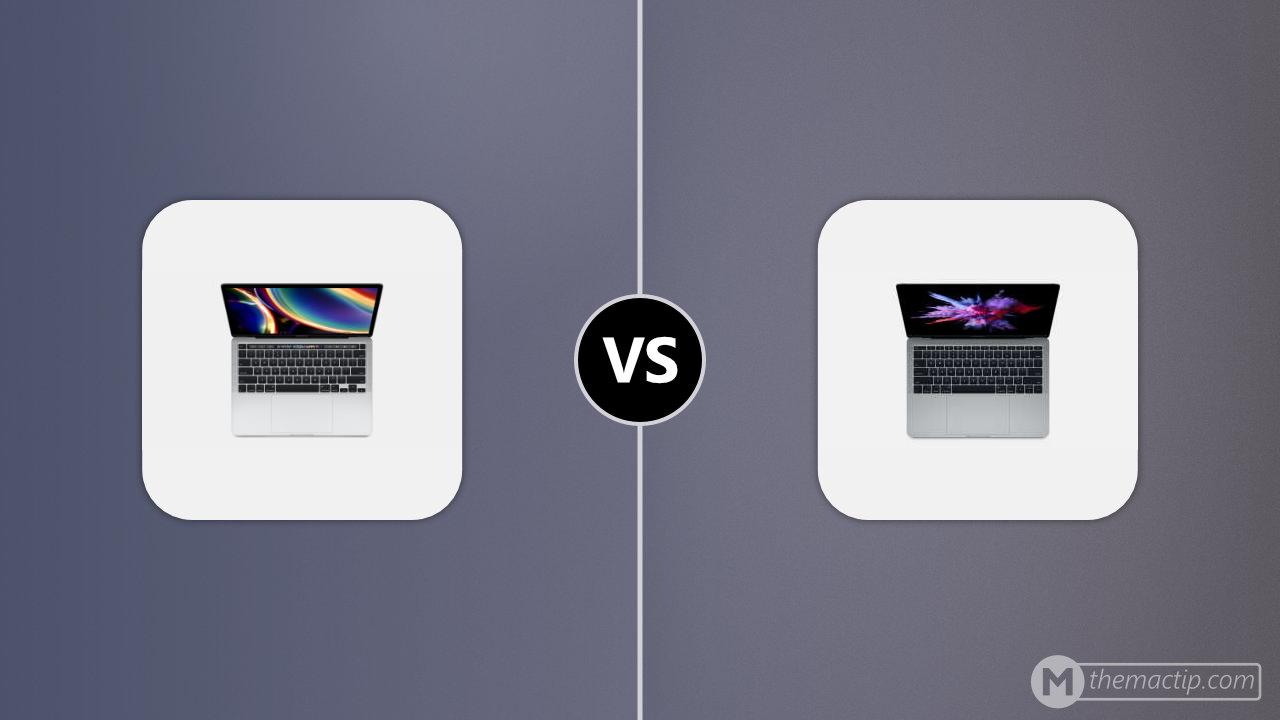2020 MacBook Pro 13 (2TB3) vs. 2017 MacBook Pro 13 (2TB3)