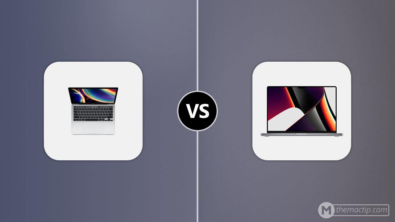2020 MacBook Pro 13 (2TB3) vs. M1 MacBook Pro 16”