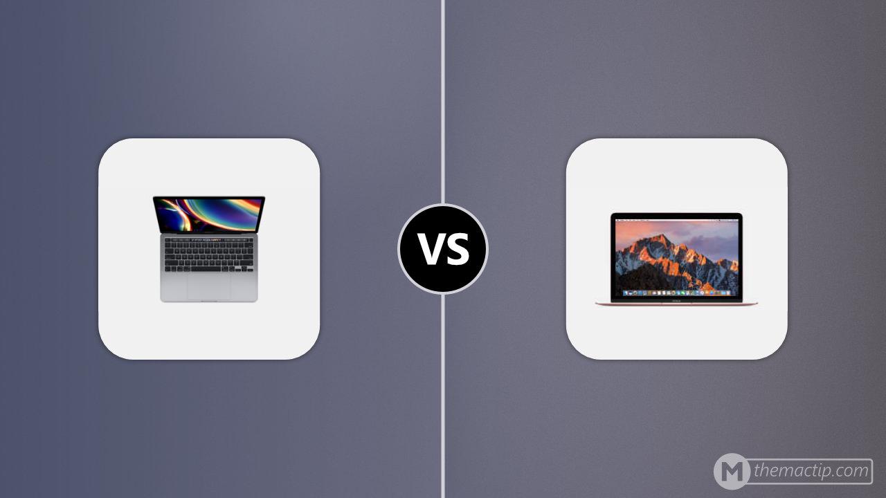 2020 MacBook Pro 13 (4TB3) vs. MacBook 12” 2016