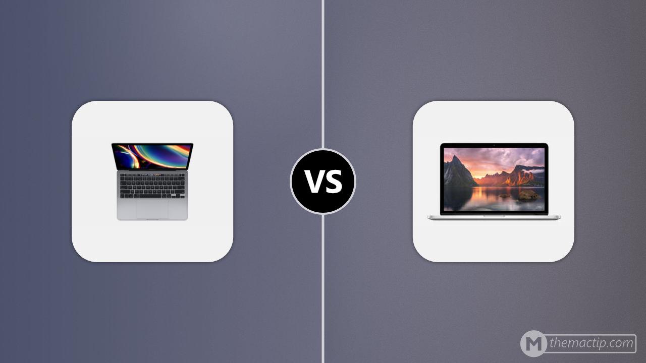 MacBook Pro 13” (2020) with 4 Thunderbolt 3 vs. MacBook Pro 13” Retina (2015)