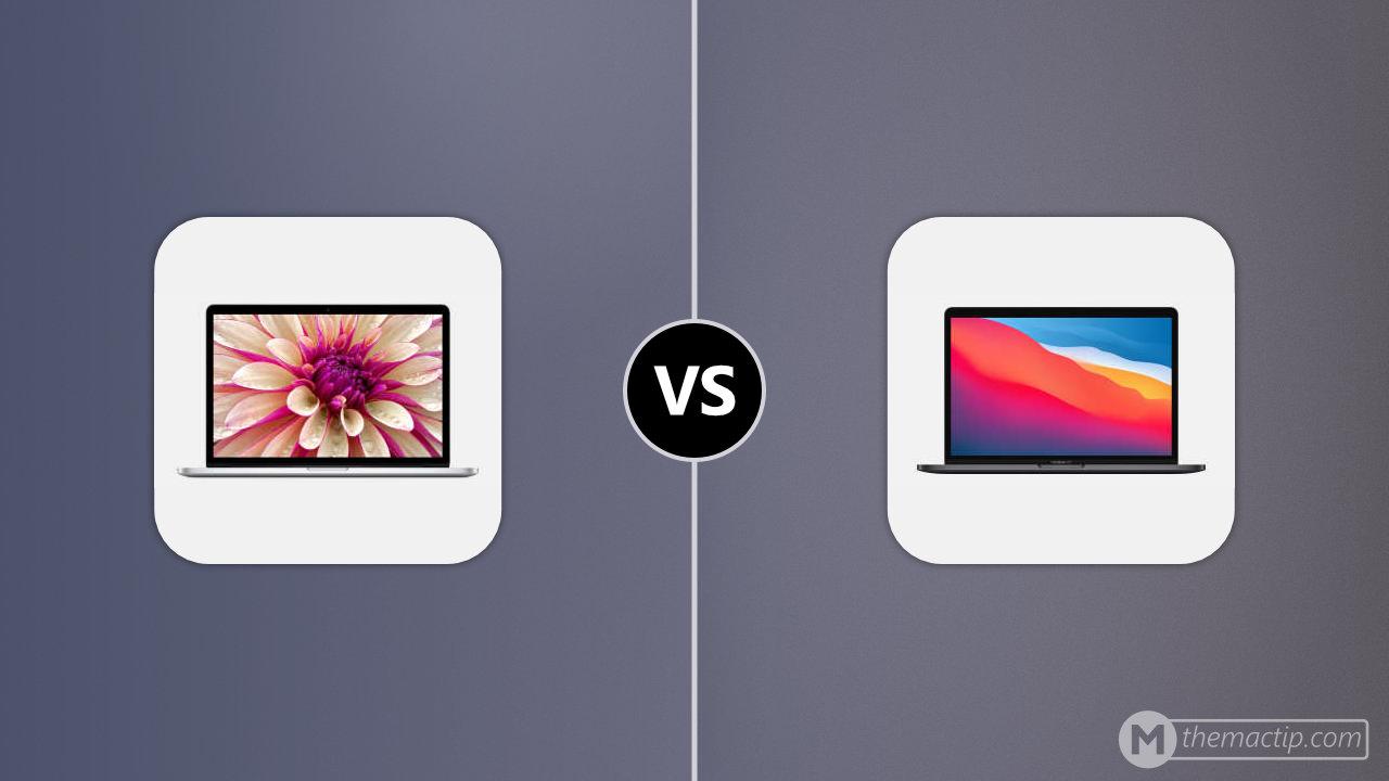 MacBook Pro 15” Retina (2015) vs. M1 MacBook Pro 13”