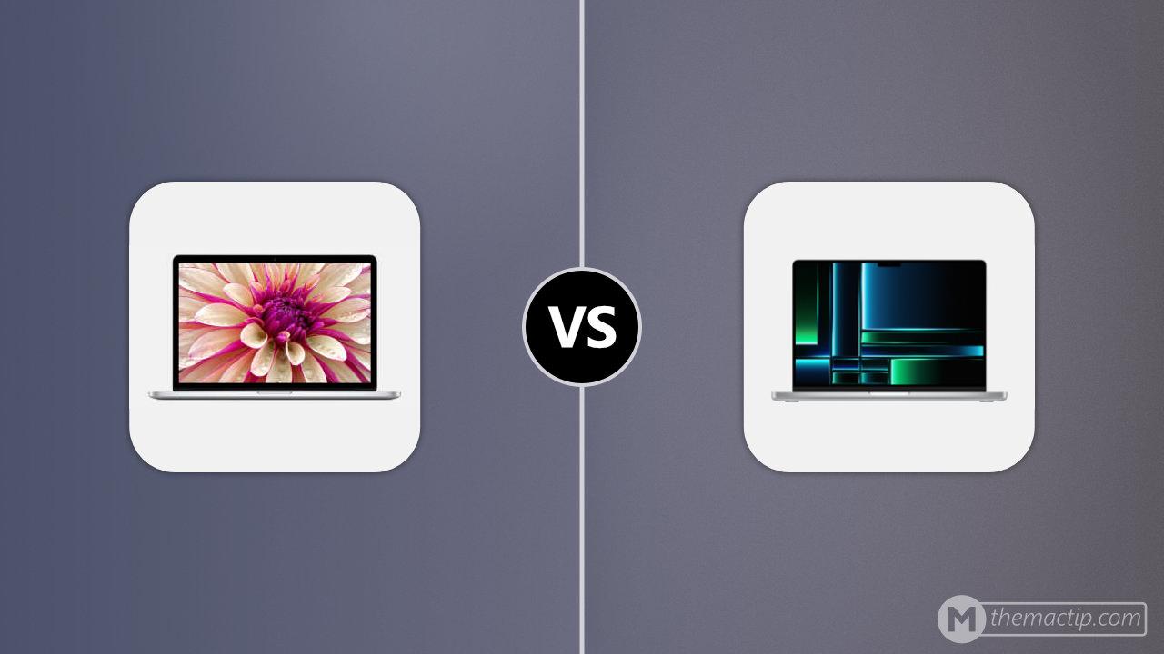 MacBook Pro 15” Retina (2015) vs. M2 MacBook Pro 14”