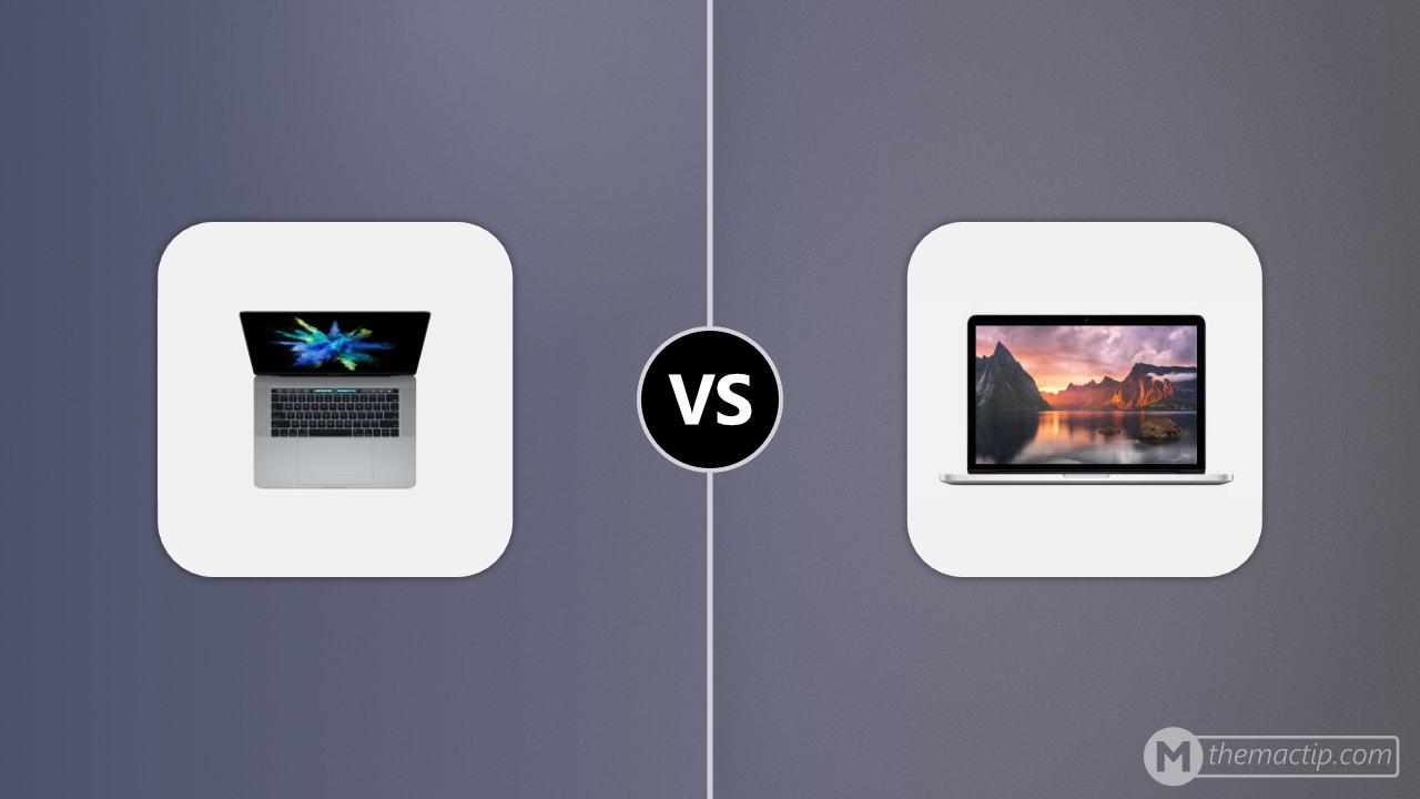 MacBook Pro 15” (2016) vs. MacBook Pro 13” Retina (2015)