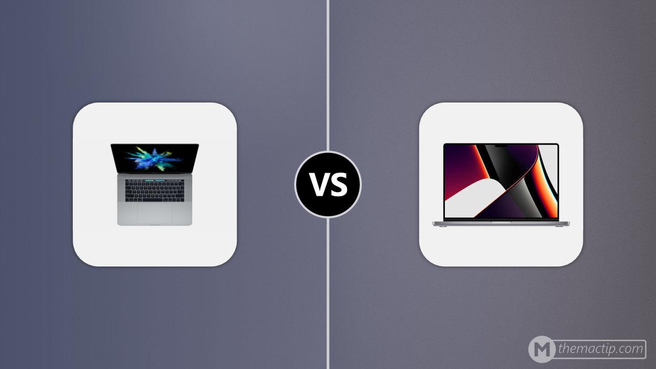 MacBook Pro 15” (2016) vs. M1 MacBook Pro 16”