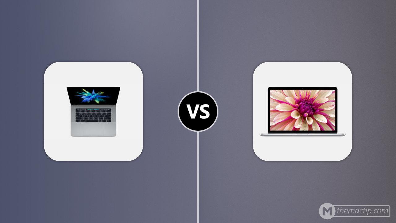 MacBook Pro 15” (2017) vs. MacBook Pro 15” Retina (2015)