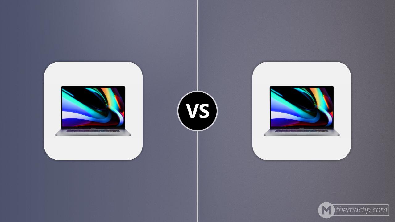 MacBook Pro 16” (2019) vs. MacBook Pro 16” (2020)