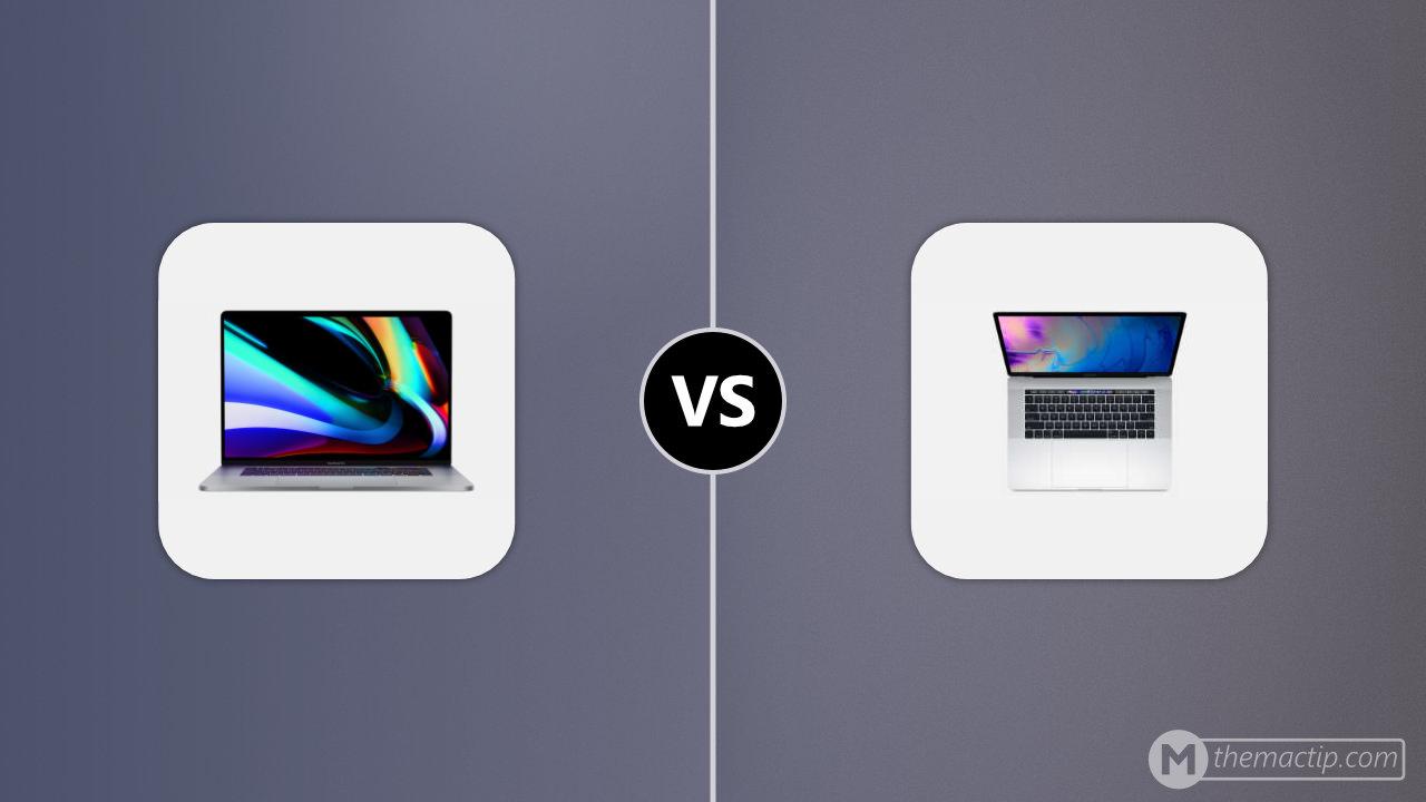 2020 MacBook Pro 16” vs. MacBook Pro 15” (2018)