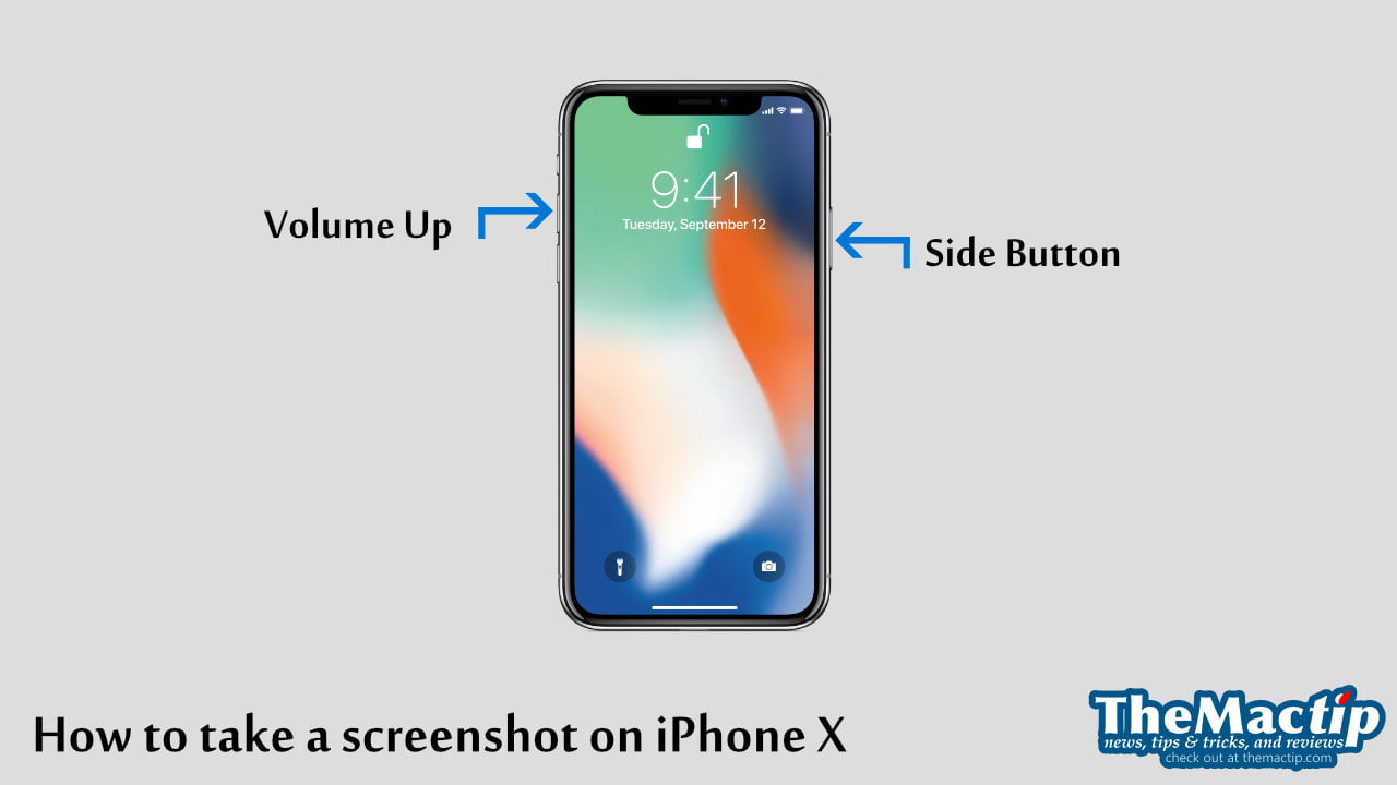 How to take a screenshot on the new iPhone X